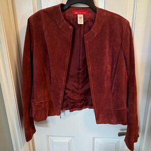 Anne Klein size 14 leather jacket